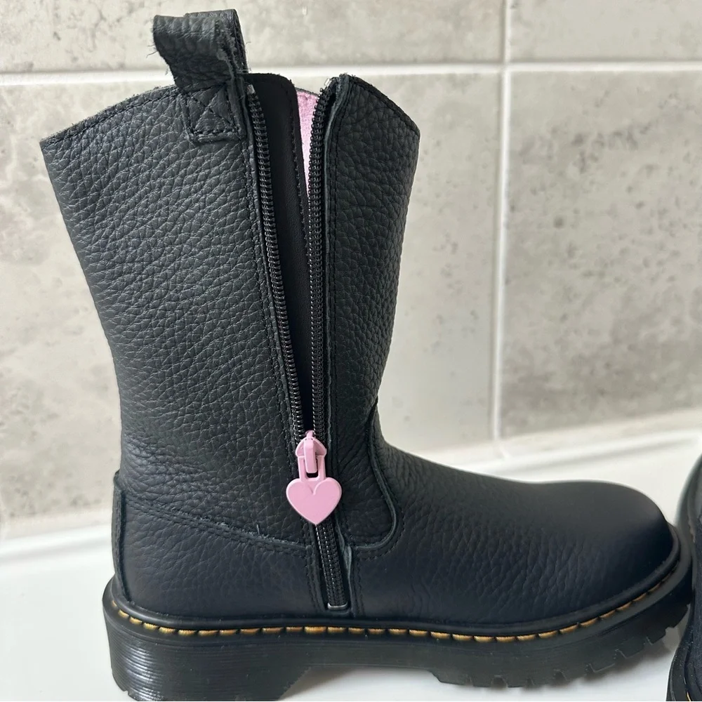 Dr. Martens Pink Interior Boots